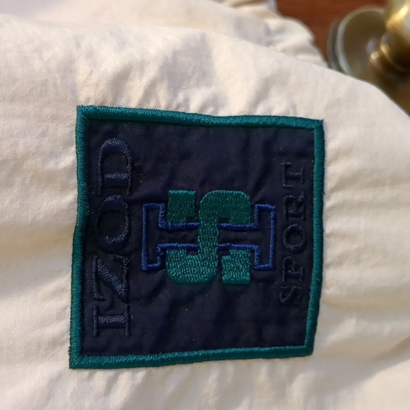 Vintage IZOD Block Pattern Sailcloth pullover jacket! - Picture 2 of 6